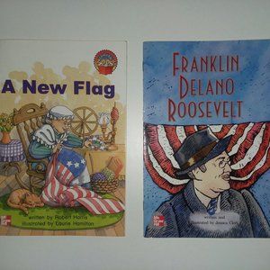 A New Flag and Franklin Delano Roosevelt (McGraw Hill Leveled Reading Books)